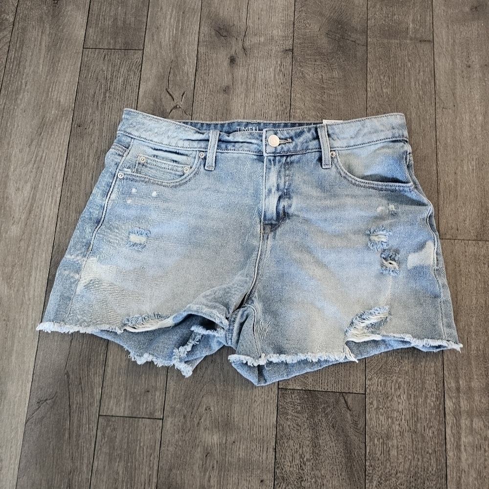 Time and and True shorty shorts size 14